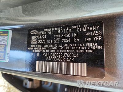 Zdjęcie 13 z 13 samochodu: 2024 HYUNDAI ELANTRA SEL VIN:KMHLS4DG2RU766304 - miniatura