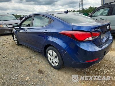 Drugie zdjęcie samochodu z przodu: 2016 HYUNDAI ELANTRA SE VIN:5NPDH4AE5GH710486 - miniatura