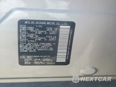 Zdjęcie 13 z 13 samochodu: 2020 NISSAN ARMADA SL VIN:JN8AY2ND0L9108725 - miniatura