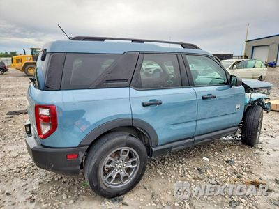 Trzecie zdjęcie samochodu z tyłu: 2023 FORD BRONCO SPORT BIG BEND VIN:3FMCR9B68PRD35490 - miniatura