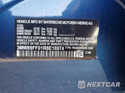 Zdjęcie 12 z 12 samochodu: 2024 BMW 330XI VIN:3MW89FF01R8E18974 - miniatura