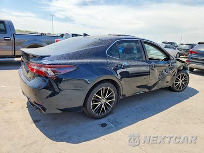 Trzecie zdjęcie samochodu z tyłu: 2021 TOYOTA CAMRY SE VIN:4T1G11AK3MU435459 - miniatura