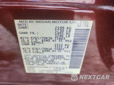 Zdjęcie 12 z 12 samochodu: 2017 NISSAN FRONTIER SV VIN:1N6DD0ERXHN719121 - miniatura