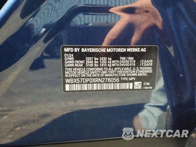Zdjęcie 12 z 12 samochodu: 2024 BMW X3 XDRIVE30I VIN:WBX57DP0XRN276056 - miniatura