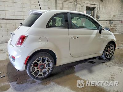 Trzecie zdjęcie samochodu z tyłu: 2012 FIAT 500 SPORT VIN:3C3CFFBR7CT365751 - miniatura