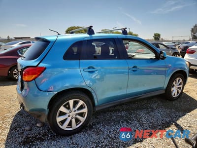 Trzecie zdjęcie samochodu z tyłu: 2013 MITSUBISHI OUTLANDER SPORT ES VIN:4A4AP3AUXDE003749 - miniatura