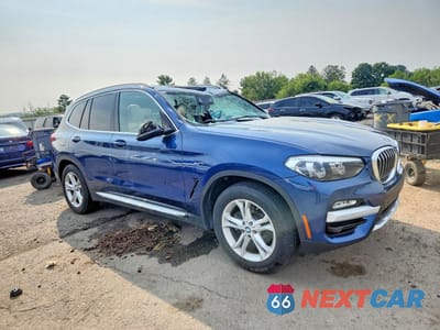 Czwarte zdjęcie samochodu z boku: 2019 BMW X3 XDRIVE30I VIN:5UXTR9C52KLP95065 - miniatura