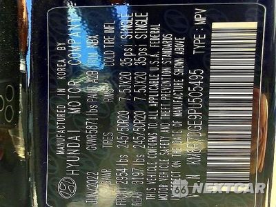 Zdjęcie 15 z 15 samochodu: 2023 HYUNDAI PALISADE CALLIGRAPHY VIN:KM8R7DGE9PU505495 - miniatura