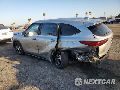 Drugie zdjęcie samochodu z przodu: 2023 TOYOTA HIGHLANDER XLE VIN:5TDKDRAH3PS008008 - miniatura