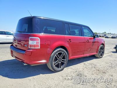Trzecie zdjęcie samochodu z tyłu: 2014 FORD FLEX SEL VIN:2FMGK5C80EBD16815 - miniatura