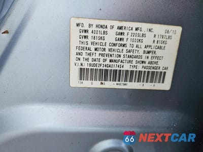 Zdjęcie 12 z 12 samochodu: 2016 ACURA ILX BASE WATCH PLUS VIN:19UDE2F34GA017454 - miniatura