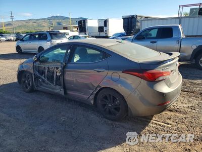 Drugie zdjęcie samochodu z przodu: 2014 HYUNDAI ELANTRA LIMITED VIN:5NPDH4AE3EH481206 - miniatura