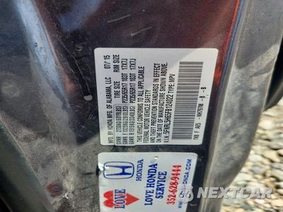 Zdjęcie 14 z 14 samochodu: 2015 HONDA ODYSSEY EXL VIN:5FNRL5H65FB124022 - miniatura