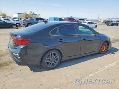 Trzecie zdjęcie samochodu z tyłu: 2020 KIA FORTE GT LINE VIN:3KPF34AD4LE250136 - miniatura