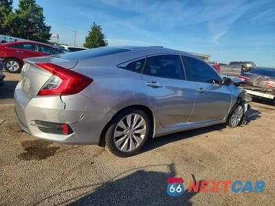 Trzecie zdjęcie samochodu z tyłu: 2020 HONDA CIVIC LX VIN:2HGFC2F60LH529328 - miniatura