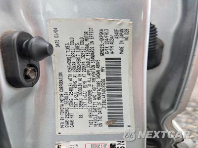 Zdjęcie 12 z 12 samochodu: 2004 TOYOTA 4RUNNER SPORT EDITION VIN:JTEBU14R740035292 - miniatura