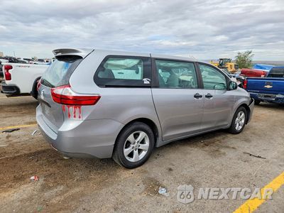 Trzecie zdjęcie samochodu z tyłu: 2015 TOYOTA SIENNA L 7-PASSENGER VIN:5TDZK3DC4FS574968 - miniatura