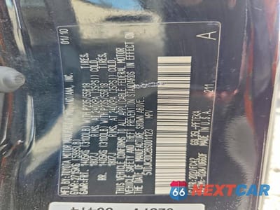 Zdjęcie 14 z 14 samochodu: 2011 TOYOTA SIENNA LE VIN:5TDJK3DC2BS001123 - miniatura