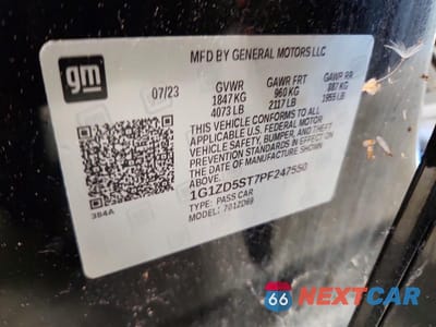 Zdjęcie 12 z 12 samochodu: 2023 CHEVROLET MALIBU LT VIN:1G1ZD5ST7PF247550 - miniatura