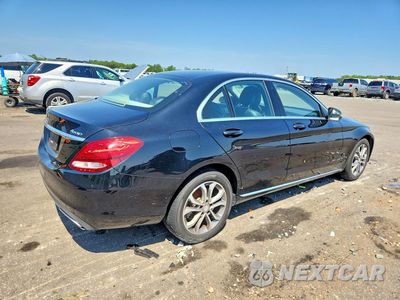 Trzecie zdjęcie samochodu z tyłu: 2016 MERCEDES-BENZ C 300 4MATIC VIN:55SWF4KB4GU123020 - miniatura