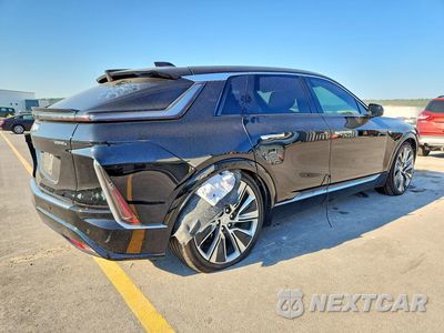 Trzecie zdjęcie samochodu z tyłu: 2024 CADILLAC LYRIQ LUXURY VIN:1GYKPSRL9RZ128365 - miniatura