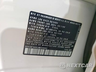 Zdjęcie 14 z 14 samochodu: 2018 VOLKSWAGEN TIGUAN SE VIN:3VV2B7AX5JM029002 - miniatura