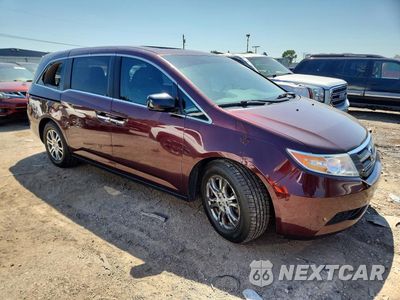 Czwarte zdjęcie samochodu z boku: 2013 HONDA ODYSSEY EXL VIN:5FNRL5H6XDB083531 - miniatura
