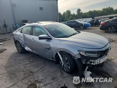Czwarte zdjęcie samochodu z boku: 2020 HONDA INSIGHT TOURING VIN:19XZE4F92LE010658 - miniatura