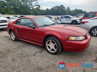 Czwarte zdjęcie samochodu z boku: 2000 FORD MUSTANG GT VIN:1FAFP42X4YF103735 - miniatura