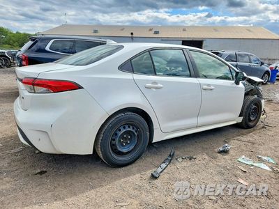 Trzecie zdjęcie samochodu z tyłu: 2020 TOYOTA COROLLA LE VIN:JTDEPRAE1LJ041350 - miniatura