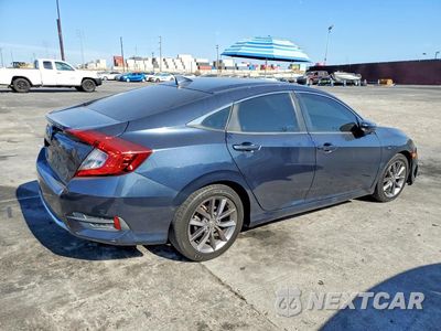 Trzecie zdjęcie samochodu z tyłu: 2020 HONDA CIVIC EX VIN:19XFC1F34LE202702 - miniatura