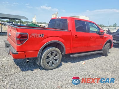 Trzecie zdjęcie samochodu z tyłu: 2013 FORD F150 SUPERCREW VIN:1FTFW1ET9DKG49131 - miniatura