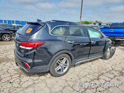 Trzecie zdjęcie samochodu z tyłu: 2017 HYUNDAI SANTA FE LIMITED ULTIMATE VIN:KM8SRDHF5HU248601 - miniatura