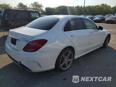 Trzecie zdjęcie samochodu z tyłu: 2015 MERCEDES-BENZ C 300 4MATIC VIN:55SWF4KB1FU020992 - miniatura