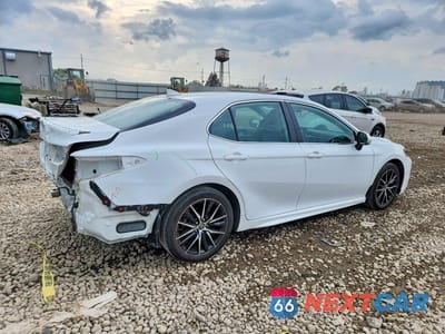 Trzecie zdjęcie samochodu z tyłu: 2023 TOYOTA CAMRY HYBRID SE VIN:4T1G31AK4PU617668 - miniatura