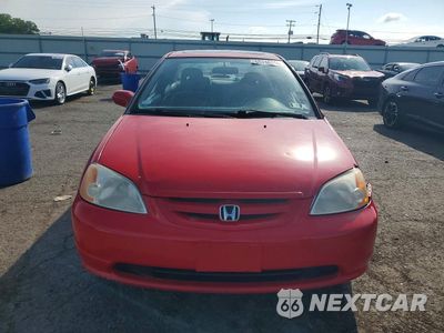 Piąte zdjęcie samochodu w środku: 2002 HONDA CIVIC EX VIN:1HGEM21982L091797 - miniatura