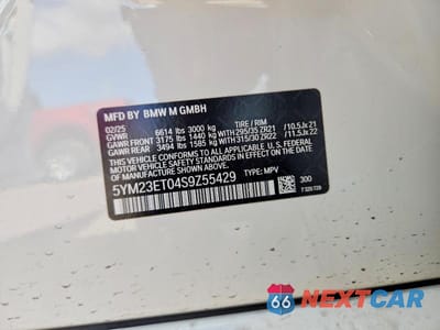 Zdjęcie 12 z 12 samochodu: 2025 BMW X6 M COMPETITION VIN:5YM23ET04S9Z55429 - miniatura