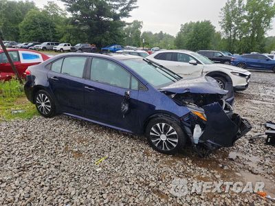 Czwarte zdjęcie samochodu z boku: 2020 TOYOTA COROLLA LE VIN:5YFEPRAEXLP124691 - miniatura