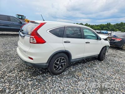 Trzecie zdjęcie samochodu z tyłu: 2016 HONDA CR-V SE VIN:5J6RM3H49GL031982 - miniatura