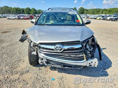 Piąte zdjęcie samochodu w środku: 2014 TOYOTA HIGHLANDER LIMITED VIN:5TDYKRFH2ES032841 - miniatura