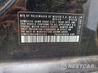 Zdjęcie 12 z 12 samochodu: 2019 VOLKSWAGEN JETTA S VIN:3VWC57BU3KM082052 - miniatura