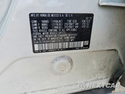 Zdjęcie 13 z 13 samochodu: 2021 HONDA HR-V LX VIN:3CZRU6H3XMM731612 - miniatura