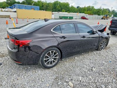 Trzecie zdjęcie samochodu z tyłu: 2015 ACURA TLX TECH VIN:19UUB2F56FA012443 - miniatura