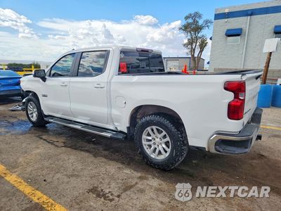 Drugie zdjęcie samochodu z przodu: 2020 CHEVROLET SILVERADO K1500 LT VIN:3GCUYDETXLG285830 - miniatura