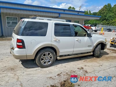 Trzecie zdjęcie samochodu z tyłu: 2006 FORD EXPLORER EDDIE BAUER VIN:1FMEU648X6UA20055 - miniatura