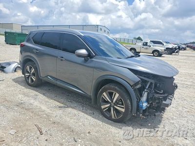 Czwarte zdjęcie samochodu z boku: 2021 NISSAN ROGUE SL VIN:5N1AT3CB5MC803560 - miniatura