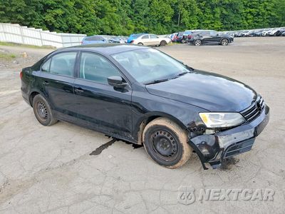 Czwarte zdjęcie samochodu z boku: 2015 VOLKSWAGEN JETTA BASE VIN:3VW2K7AJ2FM288853 - miniatura