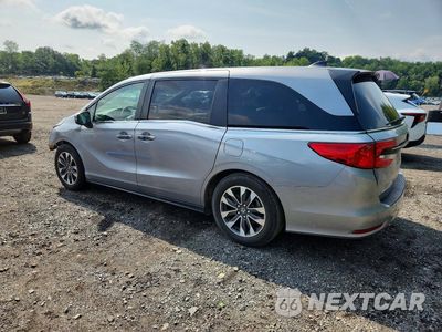 Drugie zdjęcie samochodu z przodu: 2024 HONDA ODYSSEY EXL VIN:5FNRL6H62RB054778 - miniatura
