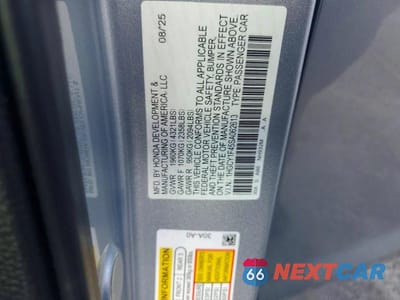 Zdjęcie 12 z 12 samochodu: 2025 HONDA ACCORD SE VIN:1HGCY1F45SA062613 - miniatura
