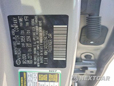Zdjęcie 12 z 12 samochodu: 2025 HYUNDAI ELANTRA SEL VIN:KMHLS4DG3SU947322 - miniatura